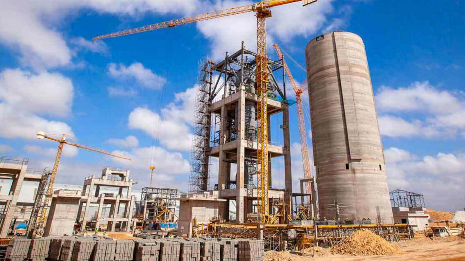 Verjat Paints - SGTM : Cimenterie NOVACIM- 10 000 tonnes- OULAD GHANEM